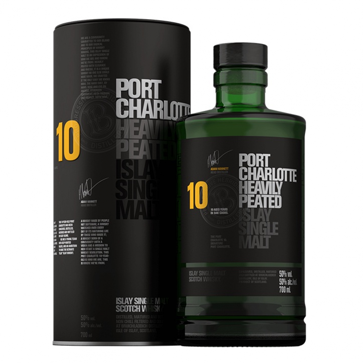 Bruichladdich Port Charlotte Scottish Barley 10YO